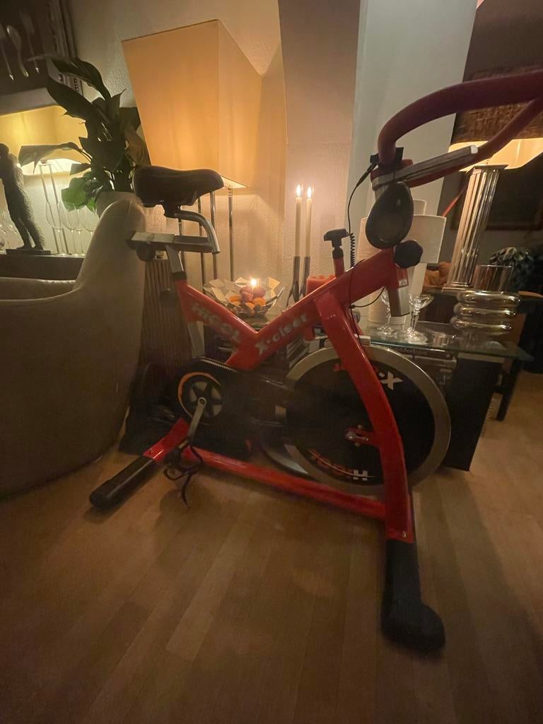 Fietstrainer X-ciser, Ophalen, Gebruikt, Spinningfiets, Metaal