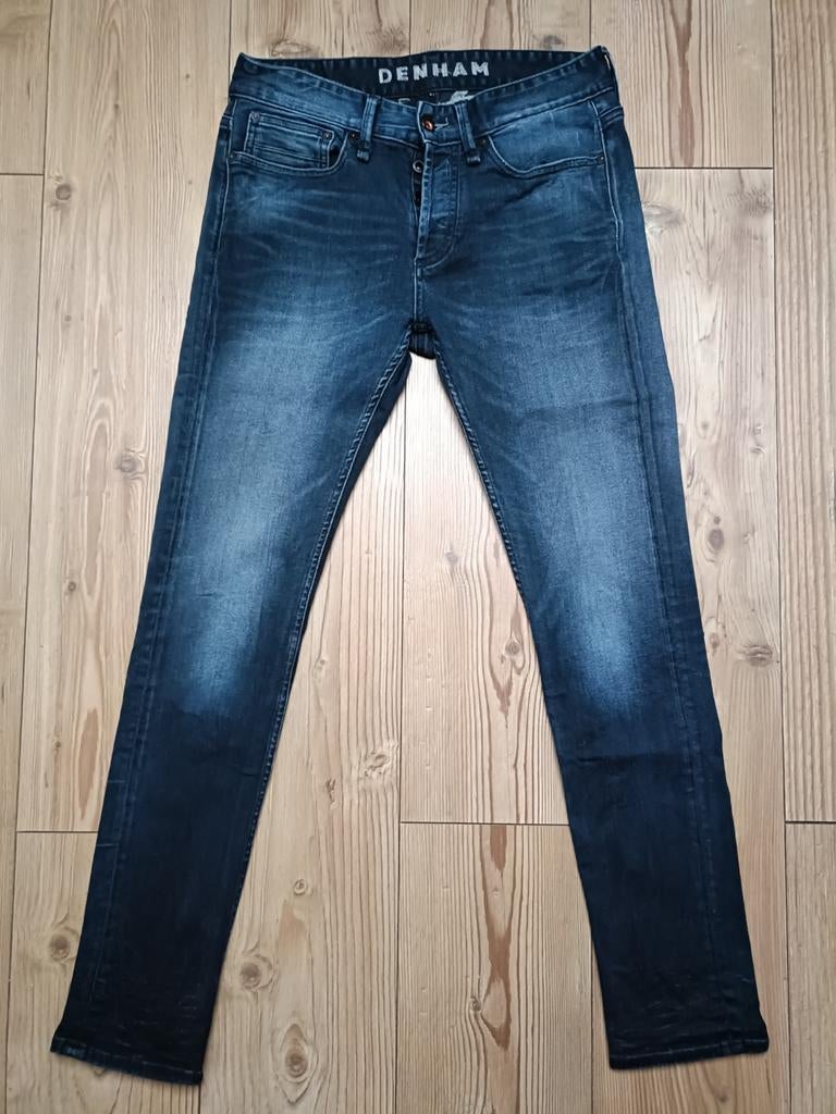 Denham Bolt maat 31-32, Kleding | Heren, Ophalen of Verzenden, Zo goed als nieuw, Blauw, W32 (confectie 46) of kleiner