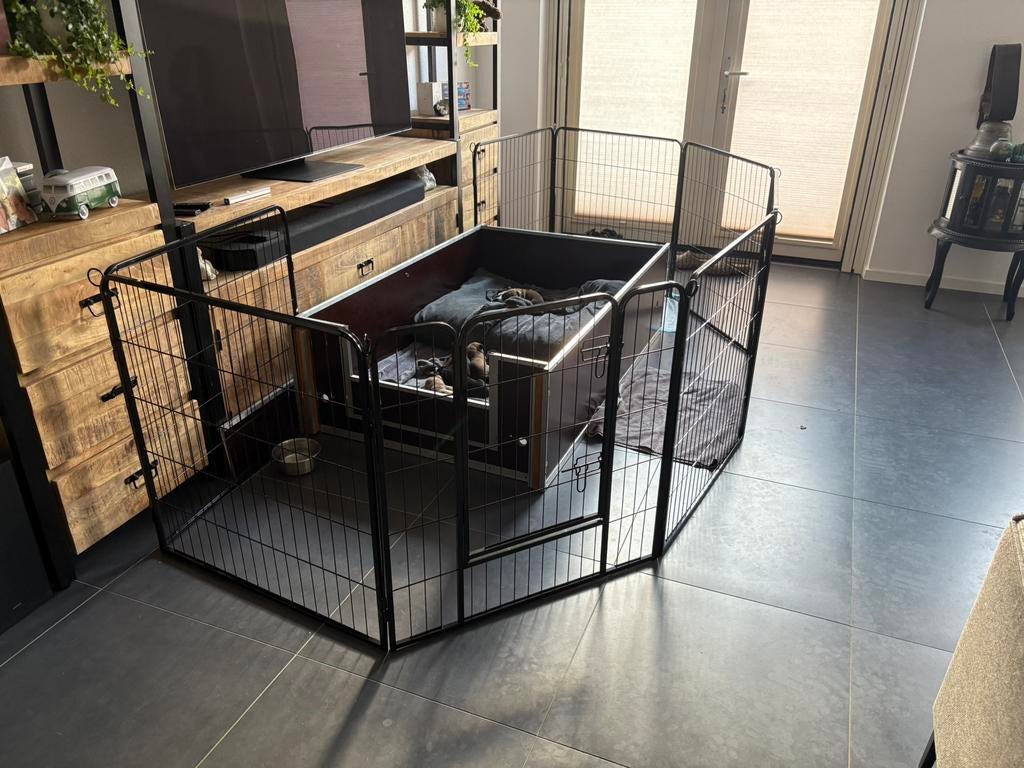 TE HUUR AANGEBODEN! Werpkist e.d, Dieren en Toebehoren, Hondenmanden, Ophalen, Gebruikt, Overige