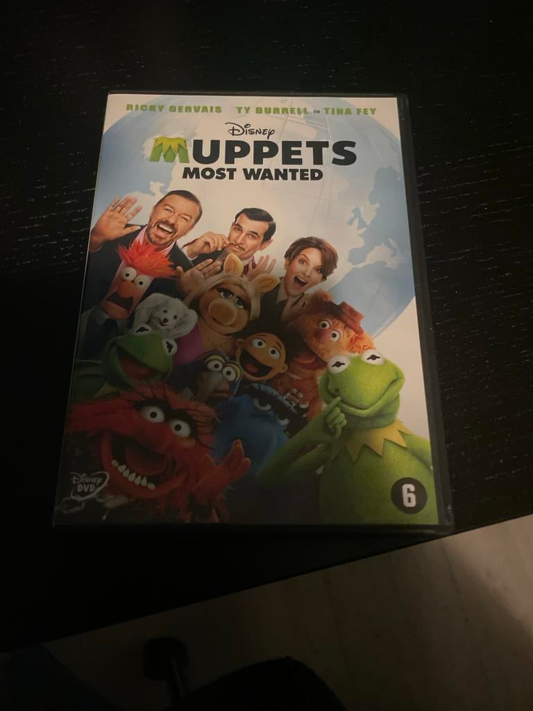 Muppets Most Wanted DVD, Alle leeftijden, Ophalen of Verzenden, Zo goed als nieuw, Komedie