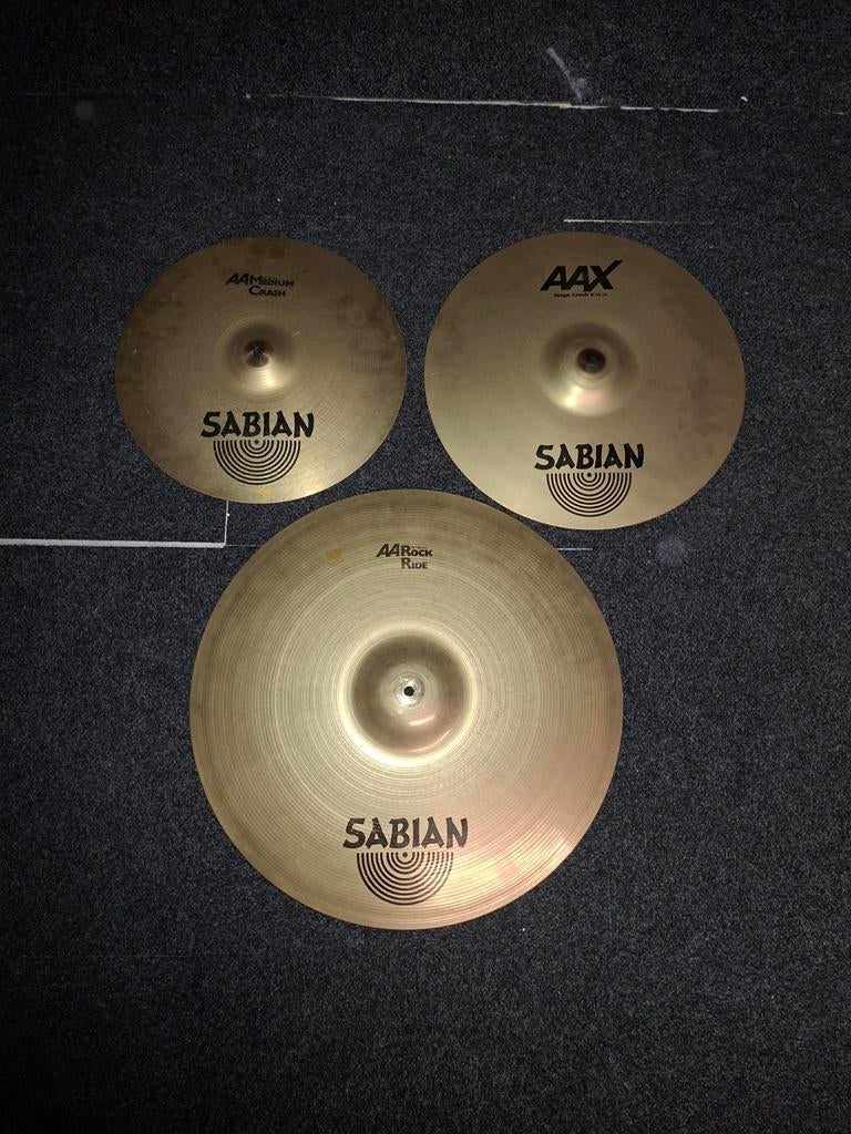 Sabian AA/AAX Bekkenset, Muziek en Instrumenten, Ophalen of Verzenden, Gebruikt, Overige merken