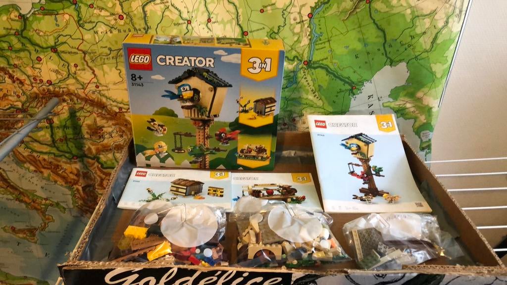 Lego 31143 creator vogelhuisje, Ophalen of Verzenden, Zo goed als nieuw