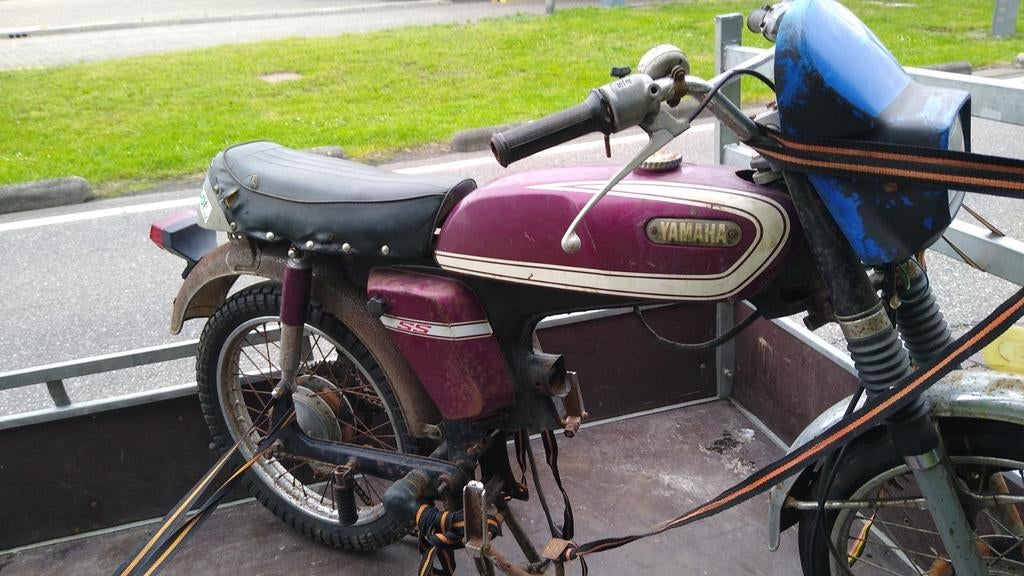 Yamaha fs1 gezocht model vanaf 1969 tot 1988 in onderdelen, Fietsen en Brommers, Brommers | Oldtimers, Ophalen, Yamaha