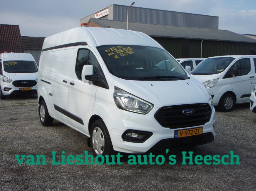 Ford Transit Custom L2H2 Trend zeer nette auto 106352 km 201, 4 cilinders, Wit, Origineel Nederlands, Bedrijf