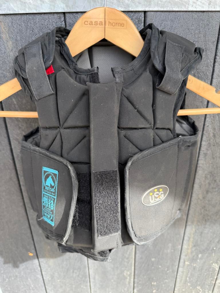 Bodyprotector kind USG Flexi Zwart maat XS, Ophalen, Zo goed als nieuw, Rijden