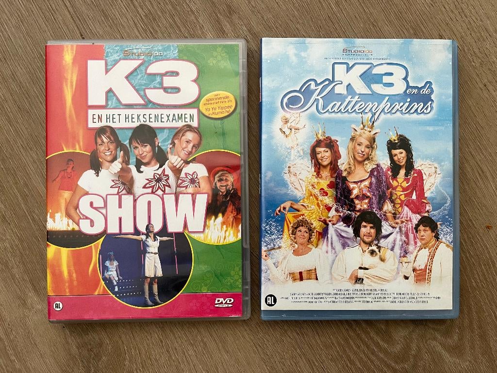K 3  -  twee dvd's, Alle leeftijden, Ophalen of Verzenden, Zo goed als nieuw