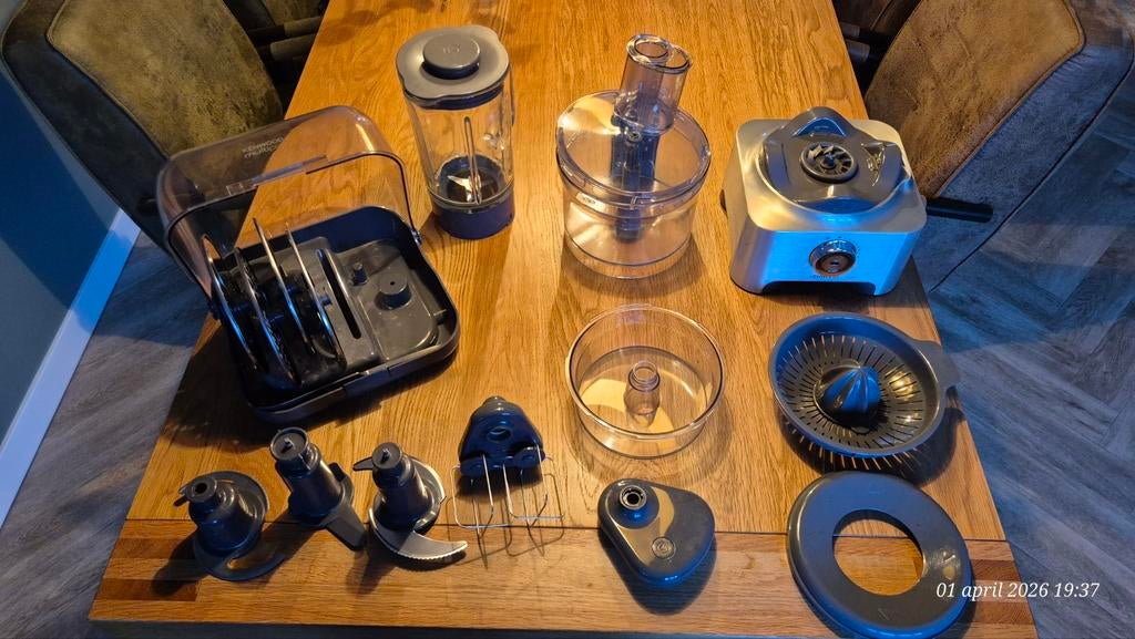 Kenwood FPM800 foodprocessor, Ophalen, 3 snelheden of meer