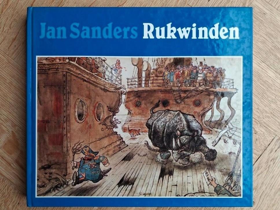 Jan Sanders - Rukwinden (Hardcover), Ophalen, Zo goed als nieuw, Jan Sanders