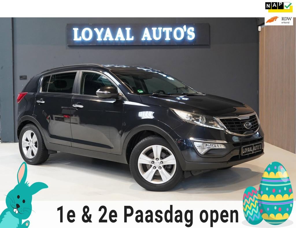 Kia Sportage 2.0 X-ecutive Plus Pack |AIRCO | CRUISE | PDC |, Gebruikt, 4 cilinders, Leder en Stof, Origineel Nederlands
