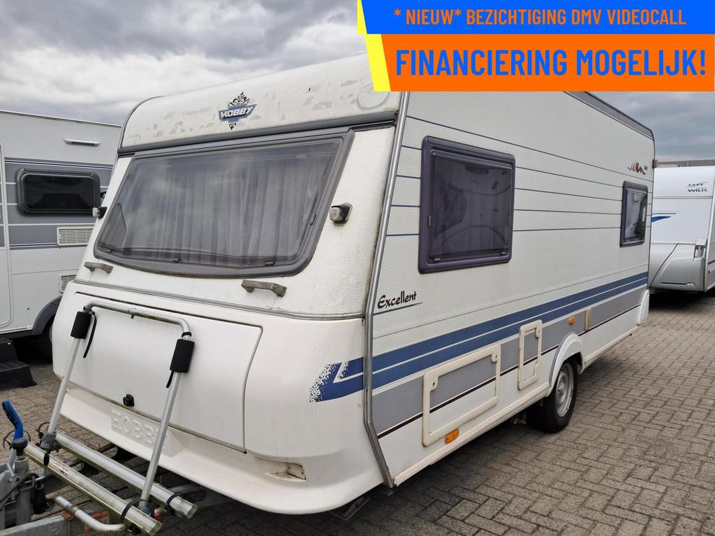 Hobby EXCELLENT 470 MOVER + VOORTENT + DWARSBED + FIETSENDR, Rondzit, Hobby, Bedrijf, 6 tot 7 meter