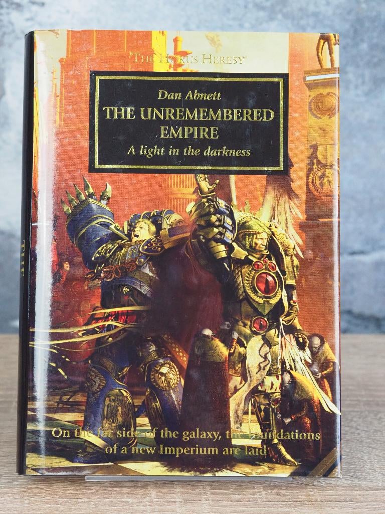 The Unremembered Empire (HB), Horus Heresy #27 Warhammer 40k, Gebruikt, Ophalen of Verzenden, Warhammer 40000, Games Workshop Limited - Irish branch, Unit 3