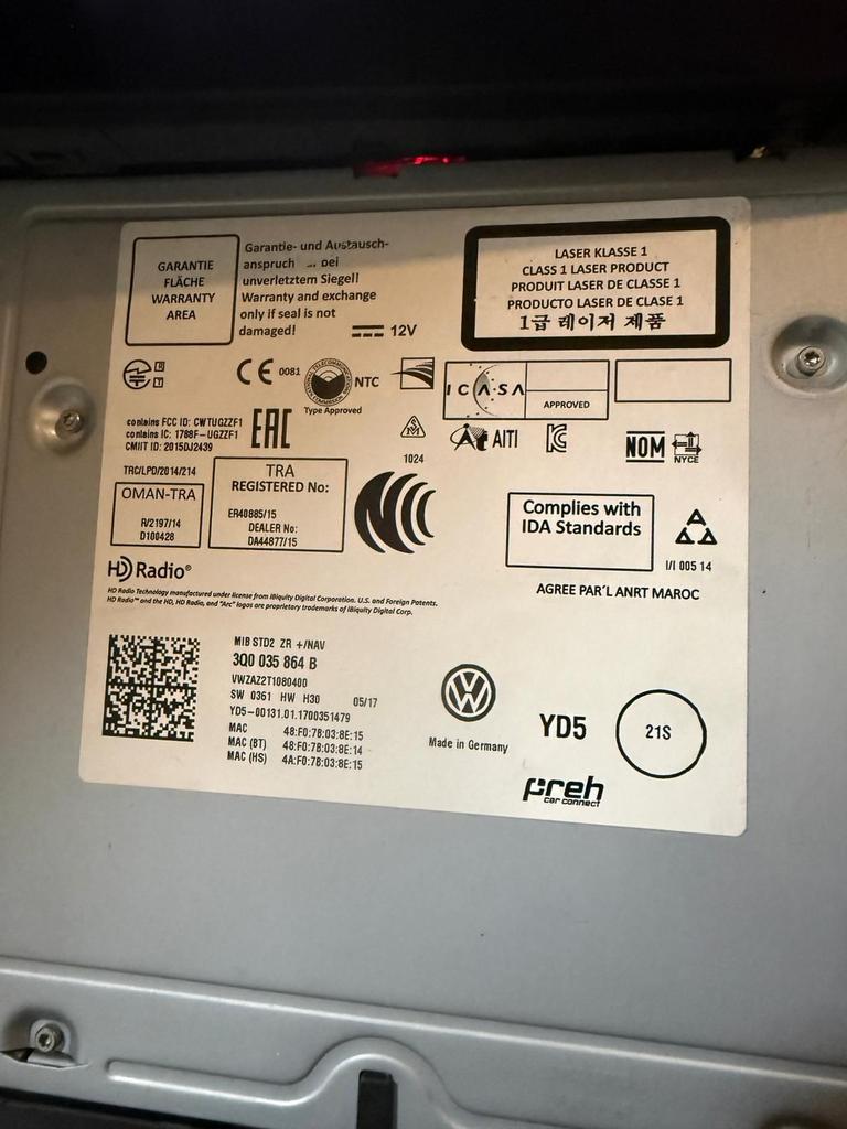 Volkswagen Discover Media MIB2 module PLUG&PLAY, Auto diversen, Autoradio's, Gebruikt, -, -, Ophalen of Verzenden