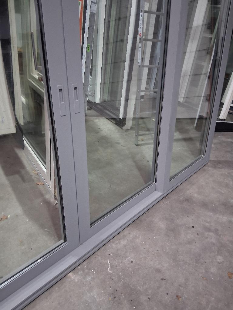 Nieuw aluminium Schuifpui Hr++ bezorgen factuur mogelijk, 225 cm of meer, Aluminium, Ophalen of Verzenden, Zo goed als nieuw