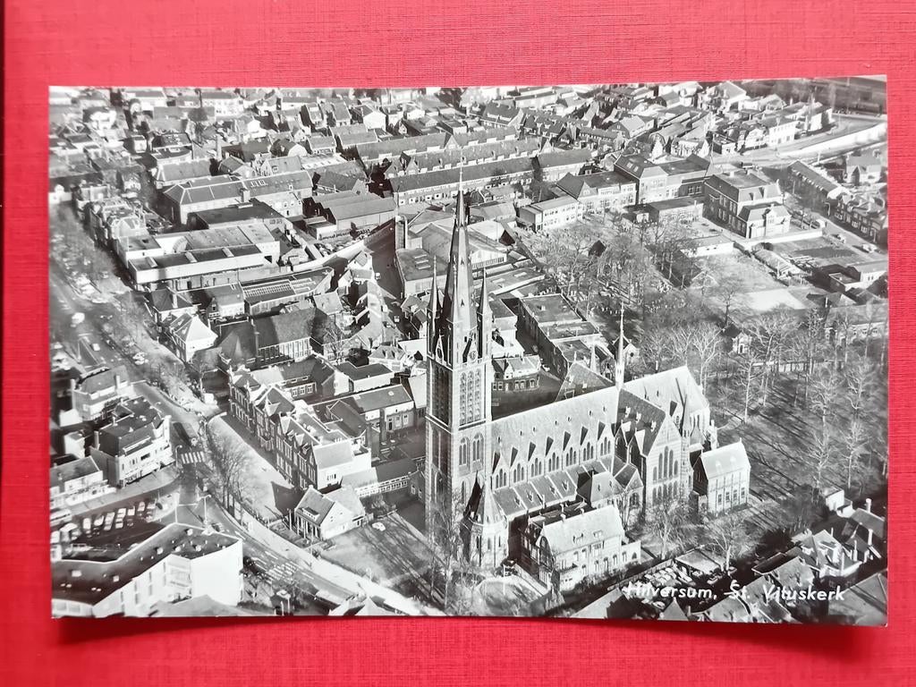 Ansichtkaart Hilversum, Ophalen of Verzenden, Noord-Holland