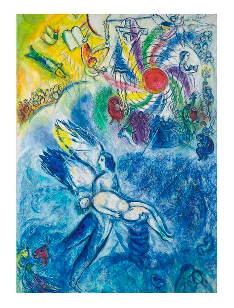 Marc Chagall - The Creation of Man - Poster (50x70 cm), Antiek en Kunst, Ophalen of Verzenden