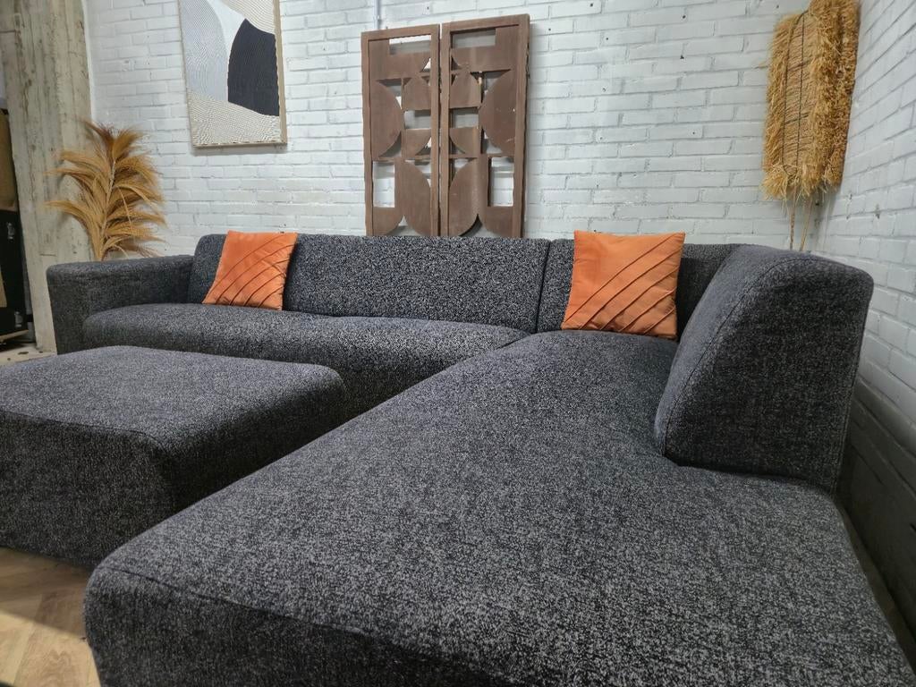 Hoekbank | Montel | Modern, Ophalen of Verzenden, Zo goed als nieuw, Vierpersoons of meer, Stof