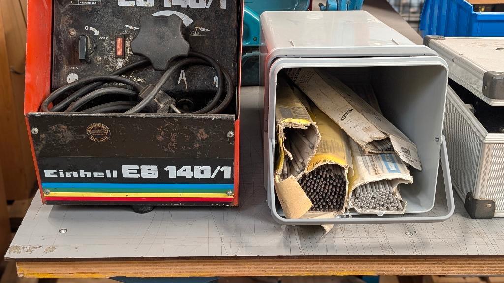 Lastrafo Einhell ES 140/1, Doe-het-zelf en Verbouw, Gereedschap | Lasapparaten, Ophalen, Gebruikt, Minder dan 150 ampère, Overige typen