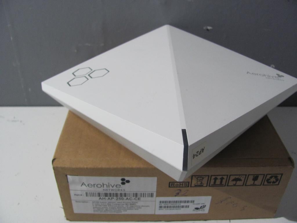 Aerohive AH-AP-250-AC-CE accesspoint, Computers en Software, Accesspoints, Ophalen of Verzenden, Zo goed als nieuw, Aerohive Networks