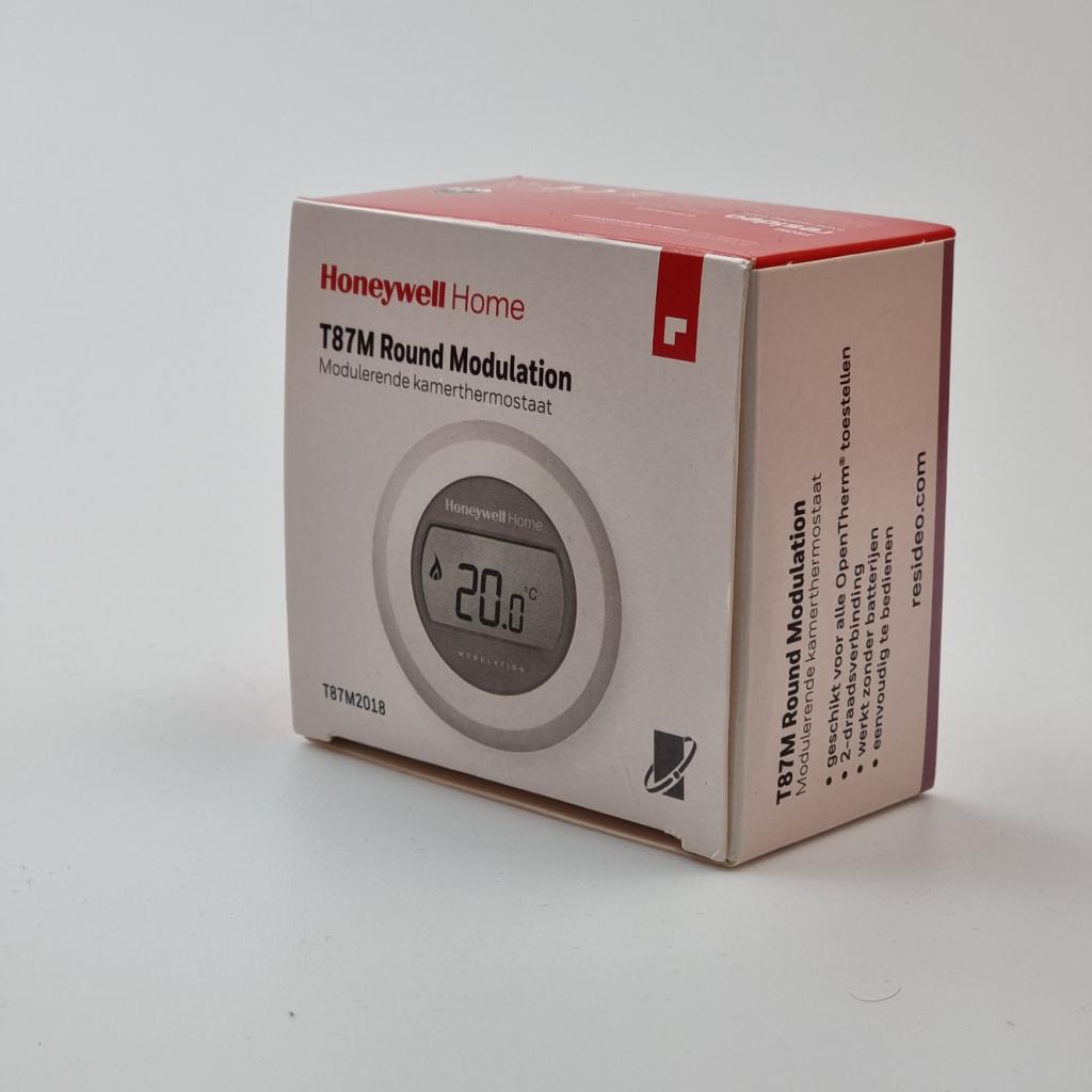 Honeywell Home T87M Round Modulation | Nieuw in doos, Honeywell, Nieuw, Support@honeywell.com, 855 S. Mint Street
Charlotte, NC 28202
United States