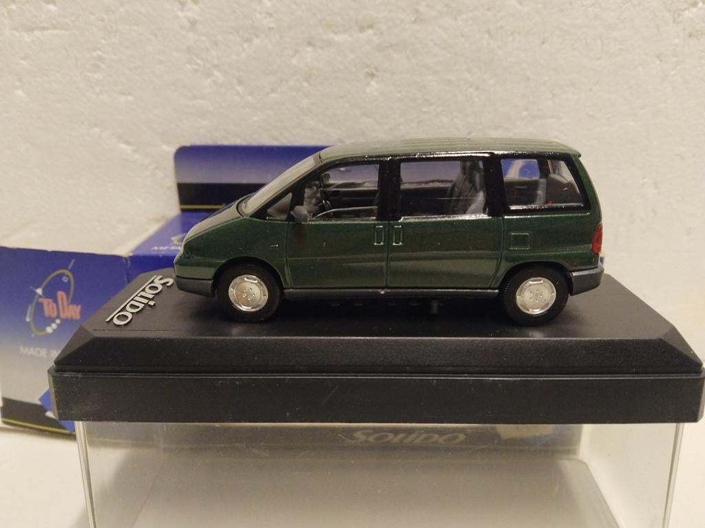 Solido 1:43 Fiat Ulysse groen 1995, Hobby en Vrije tijd, Modelauto's | 1:43, Ophalen of Verzenden, Zo goed als nieuw, Auto, Solido