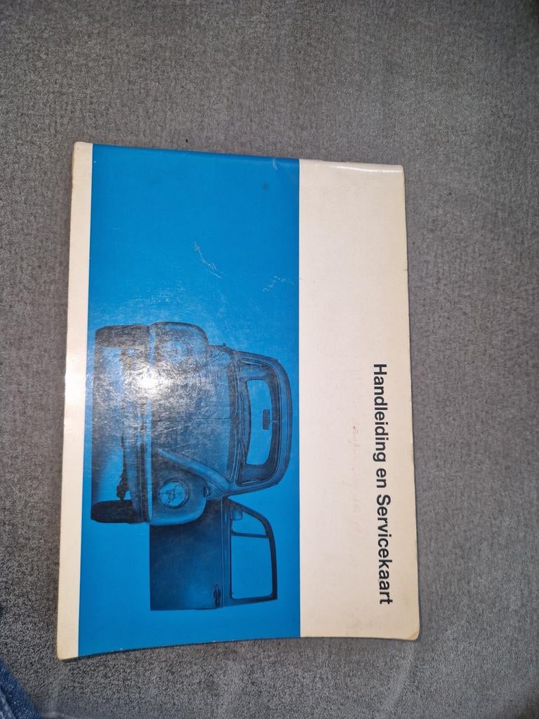 Handleiding en servicekaart vw kever 1967, Ophalen of Verzenden, Volkswagen