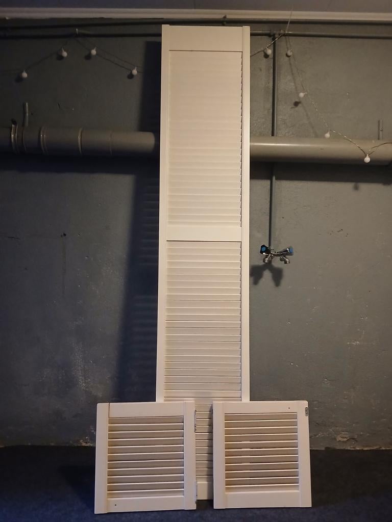 3 Franse luiken - Decoratieve shutters, Ophalen