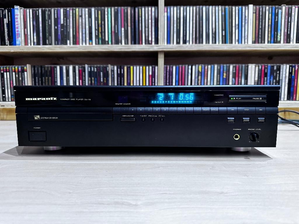 ✅ Marantz CD-72 - Compact Disc Player, Ophalen of Verzenden, Refurbished, Marantz
