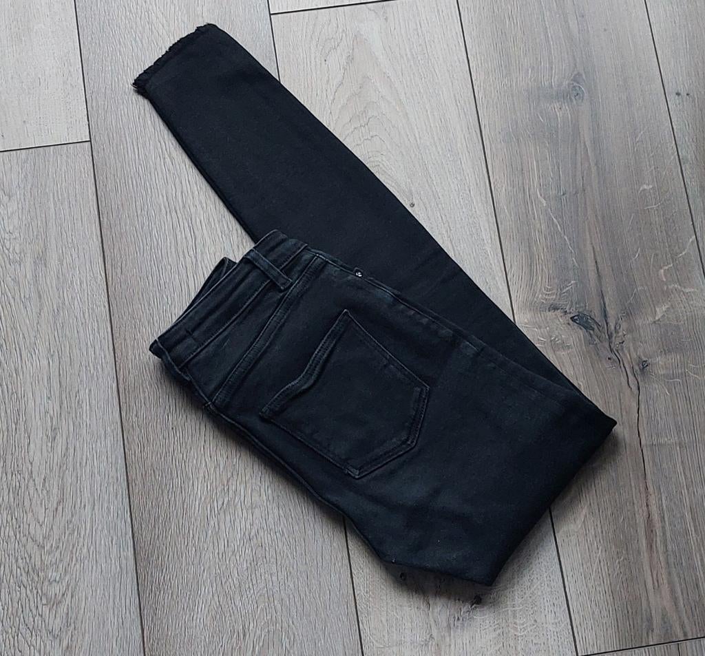 DENIM CO Jeans skinny zwart S36 Lengte 32🙂, Kleding | Dames, Spijkerbroeken en Jeans, Zwart, Ophalen of Verzenden, Zo goed als nieuw