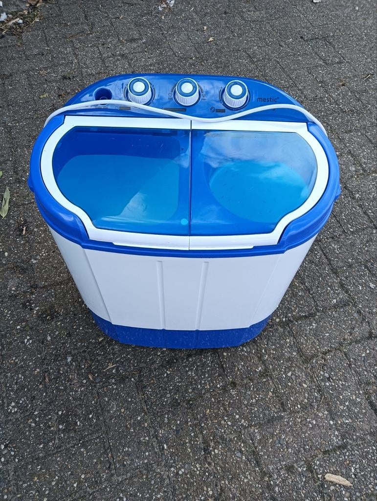 Mestic mini wasmachine voor camping, Witgoed en Apparatuur, Wasmachines, Minder dan 1200 toeren, Minder dan 85 cm, Minder dan 4 kg