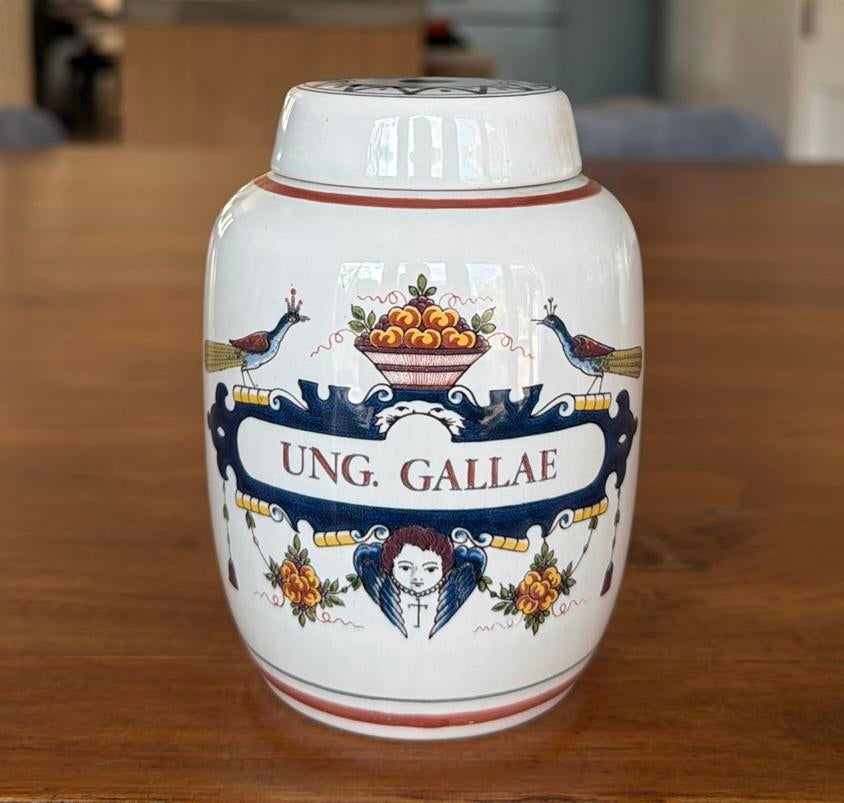 Oud Delft apothekerspot, Antiek en Kunst, Curiosa en Brocante, Ophalen of Verzenden