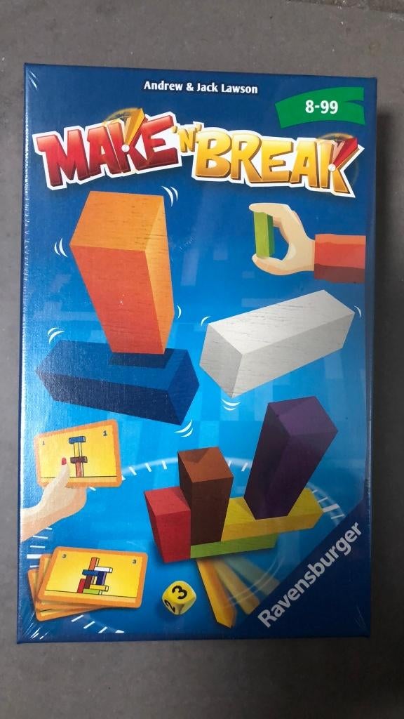 Spelletje Make 'n break, Ophalen of Verzenden, Nieuw