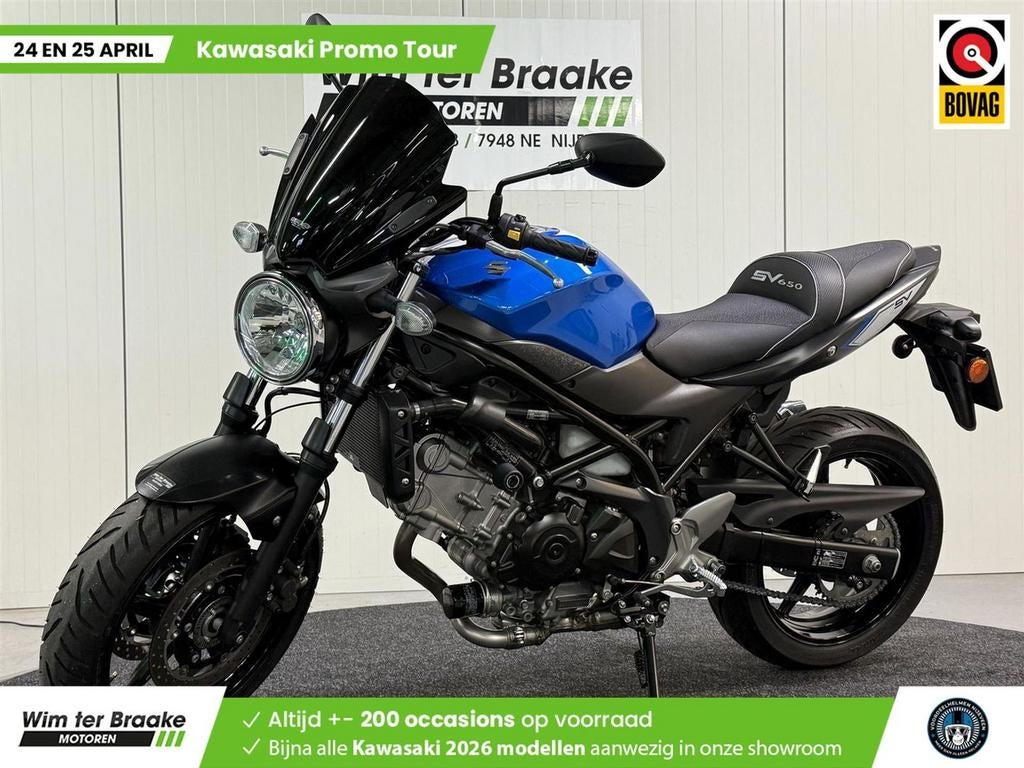 Suzuki SV 650 N ABS (bj 2016), Motorrijbewijs A, Bedrijf, Onbekend, Meer dan 35 kW