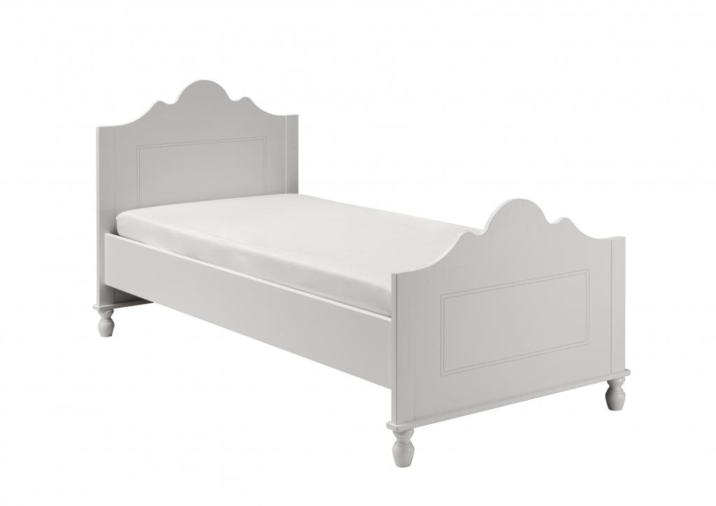 Klaudia 1-persoonsbed - Wit