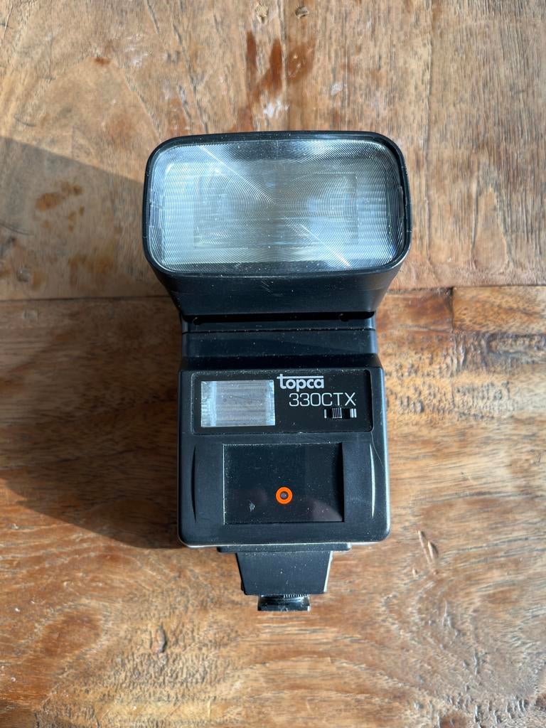 Topca 330CTX Flitser voor Camera - Vintage Model, Ophalen, Gebruikt, Overige merken