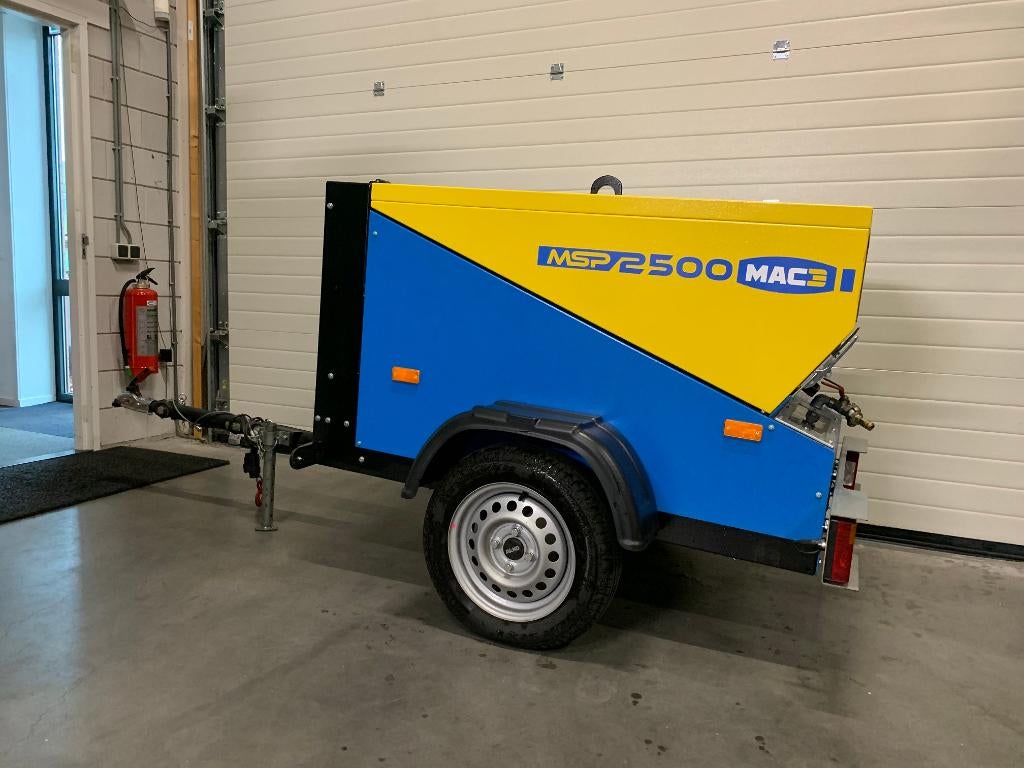 MAC3 MOBIELE SCHROEFCOMPRESSOR MSP2500 | 2,5 m³/min., Ophalen