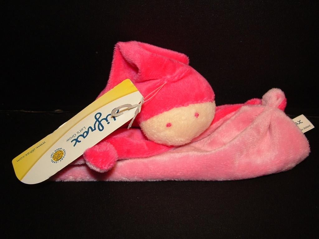 DIFRAX POPJE SOFTDOEK KNUFFELDOEK KLEIN VELOURS, Ophalen of Verzenden, Nieuw, Overige typen