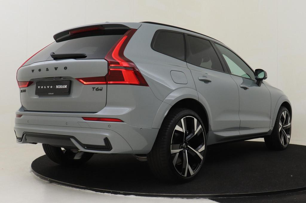 Volvo XC60 II T6 PLUG-IN HYBRID AWD ULTRA BLACK EDITION -PAN, Auto's, Automaat, 12 maanden, Stof, Euro 6