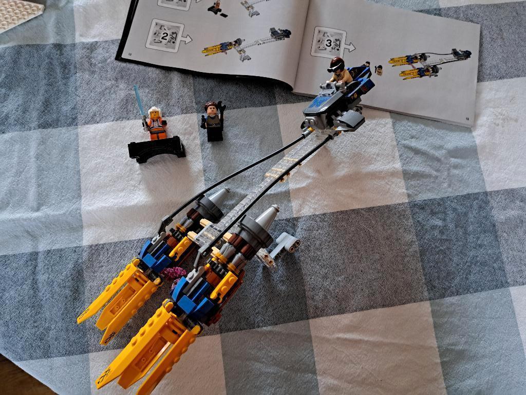 Anakin's Podracer – 20th Anniversary Edition (75258), Ophalen of Verzenden, Gebruikt, Complete set, Lego