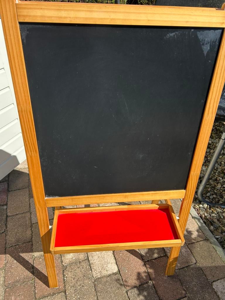 School bord krijt/whiteboard, Diversen, Schoolborden, Ophalen, Zo goed als nieuw, Krijtbord