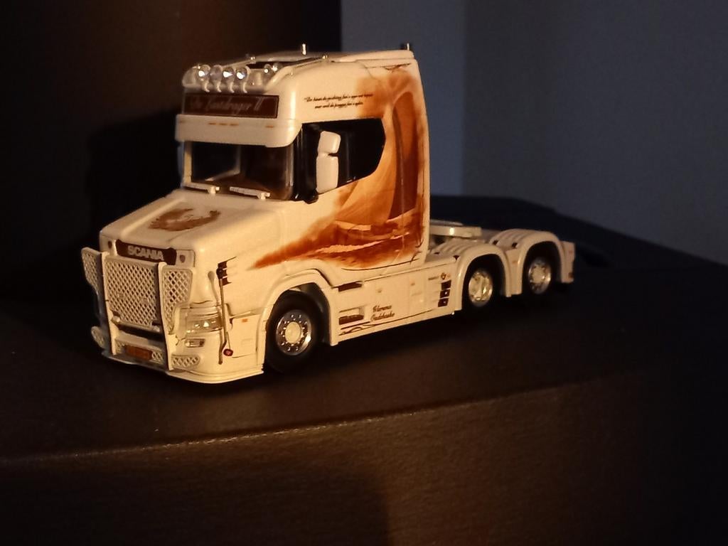 Wsi Scania vlastuin Wiersma "de lastdrager II", Hobby en Vrije tijd, Modelauto's | 1:50, Ophalen of Verzenden, Nieuw, Bus of Vrachtwagen