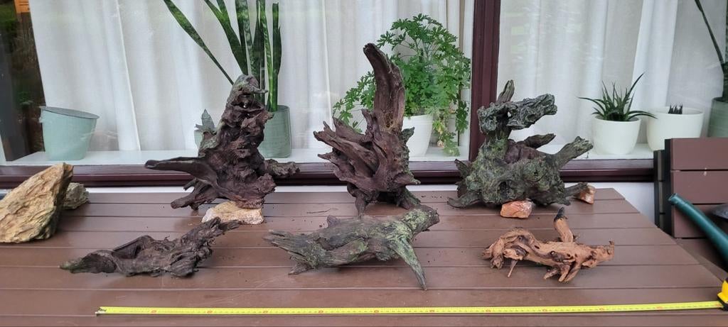 Hornwood TOP aquariumhout hout aquarium, Ophalen, Zo goed als nieuw, Plant(en), Steen of Hout