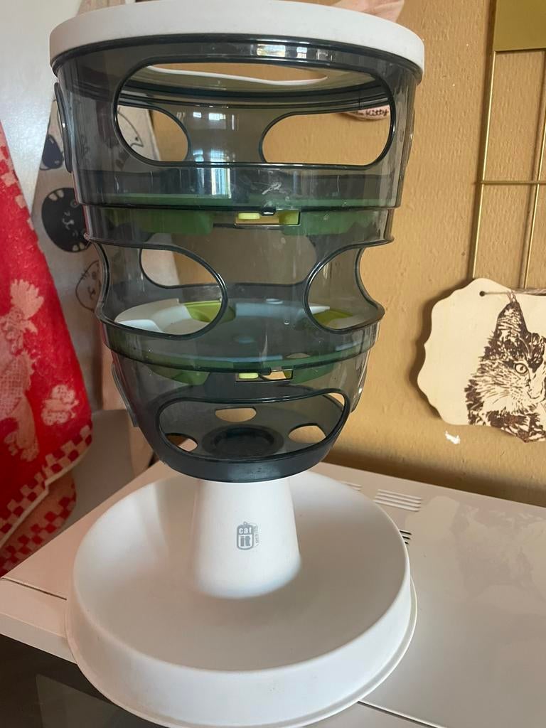 voerbak kat, Dieren en Toebehoren, Katten-accessoires, Ophalen, Zo goed als nieuw