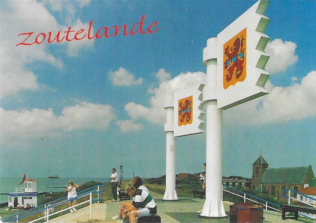 AK Zoutelande - Dorp en Zee, Verzenden, 1980 tot heden, Ongelopen, Zeeland