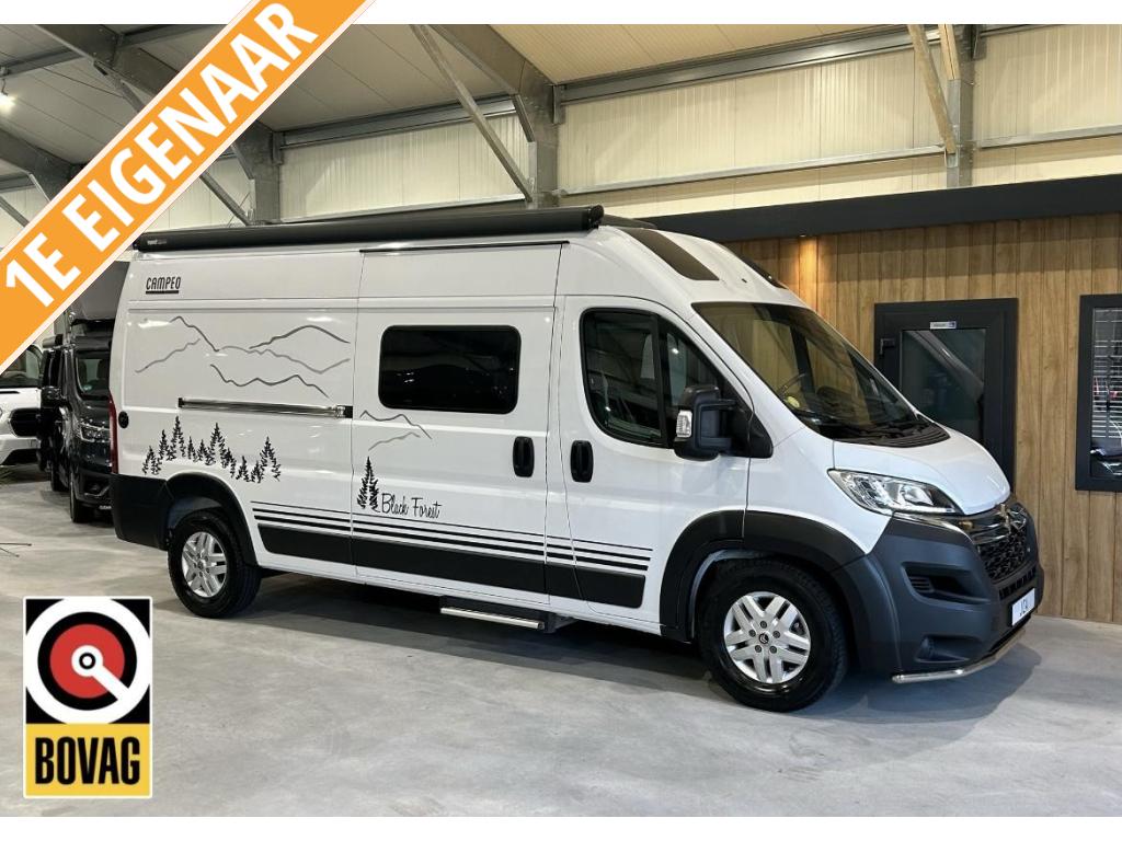 Bürstner Campeo BLACK FOREST BTW 2022 600C Citroën, Koelkast, Ringverwarming, Tot en met 2, Bedrijf