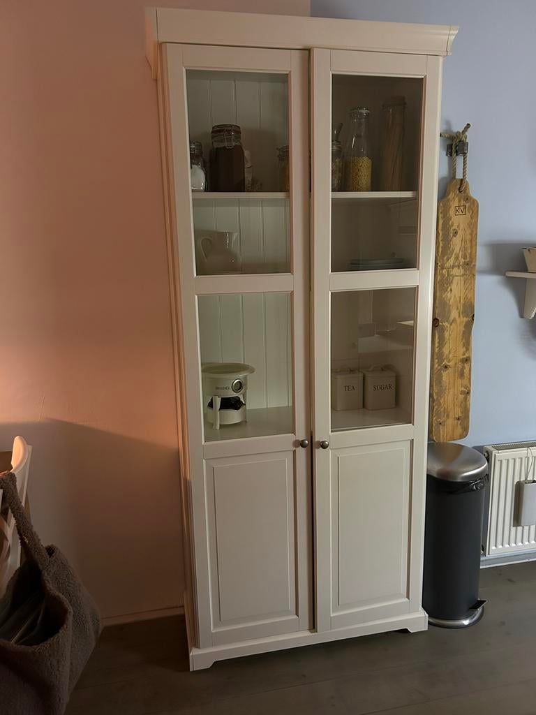 Hemnes ikea kast wit, Ophalen, 200 cm of meer, 50 tot 100 cm, Zo goed als nieuw