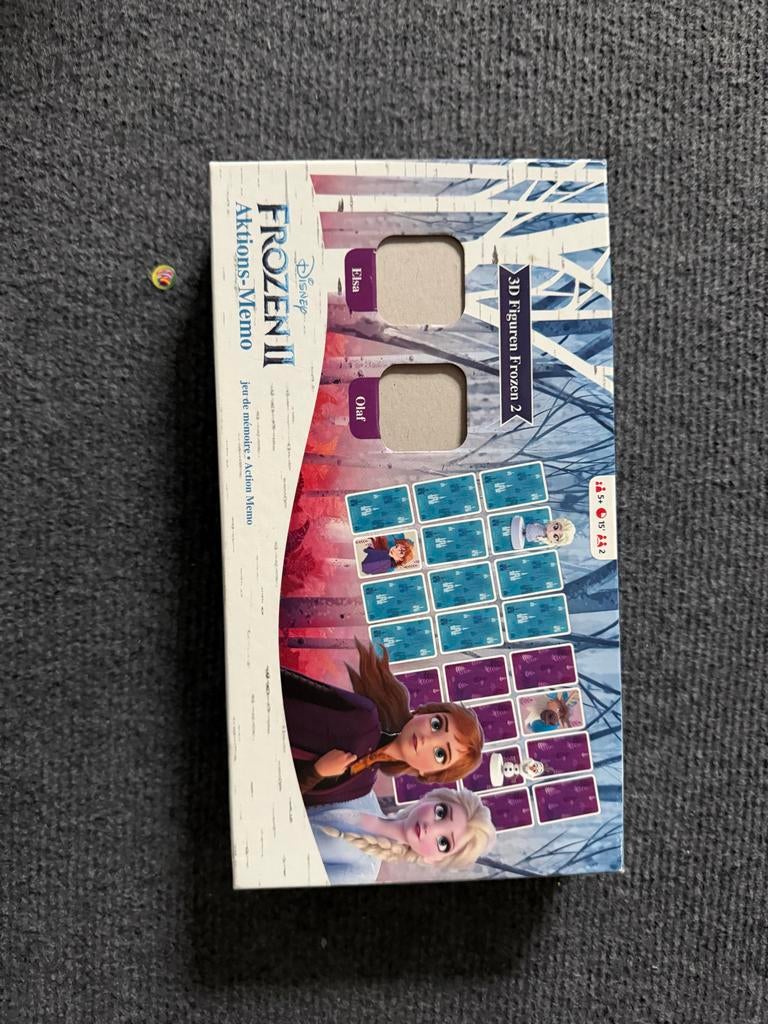 Frozen II Aktions-Memo spel - Poppetjes missen, Een of twee spelers, Ophalen, Gebruikt