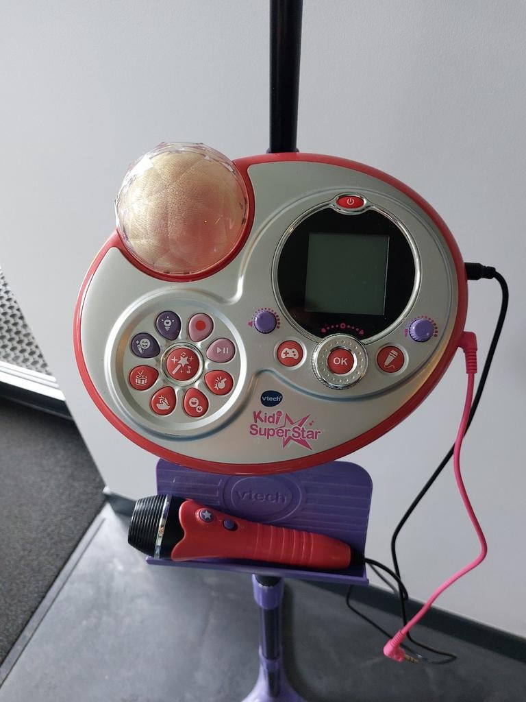 VTech Kidi Super Star karaoke set met microfoon, Ophalen of Verzenden, Jongen of Meisje