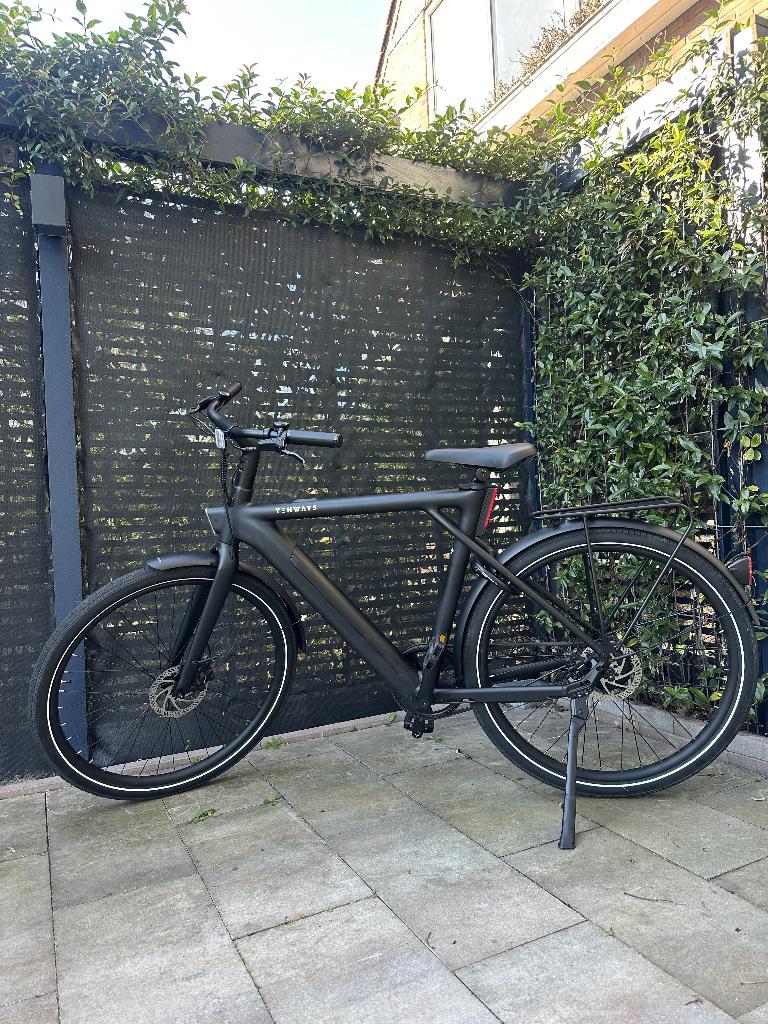 Tenways CGO009 elektrische fiets - nagenoeg nieuw, Zo goed als nieuw, 50 km per accu of meer, 55 tot 59 cm, Ophalen