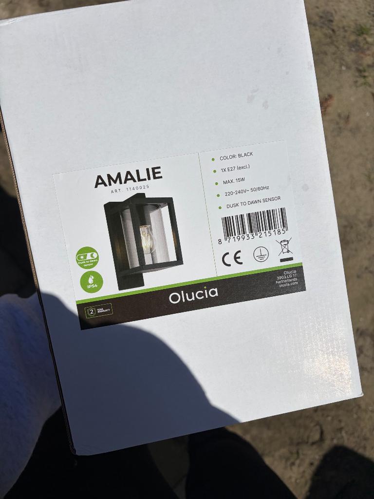 Buitendeur lamp, Ophalen, Nieuw, Minder dan 50 cm