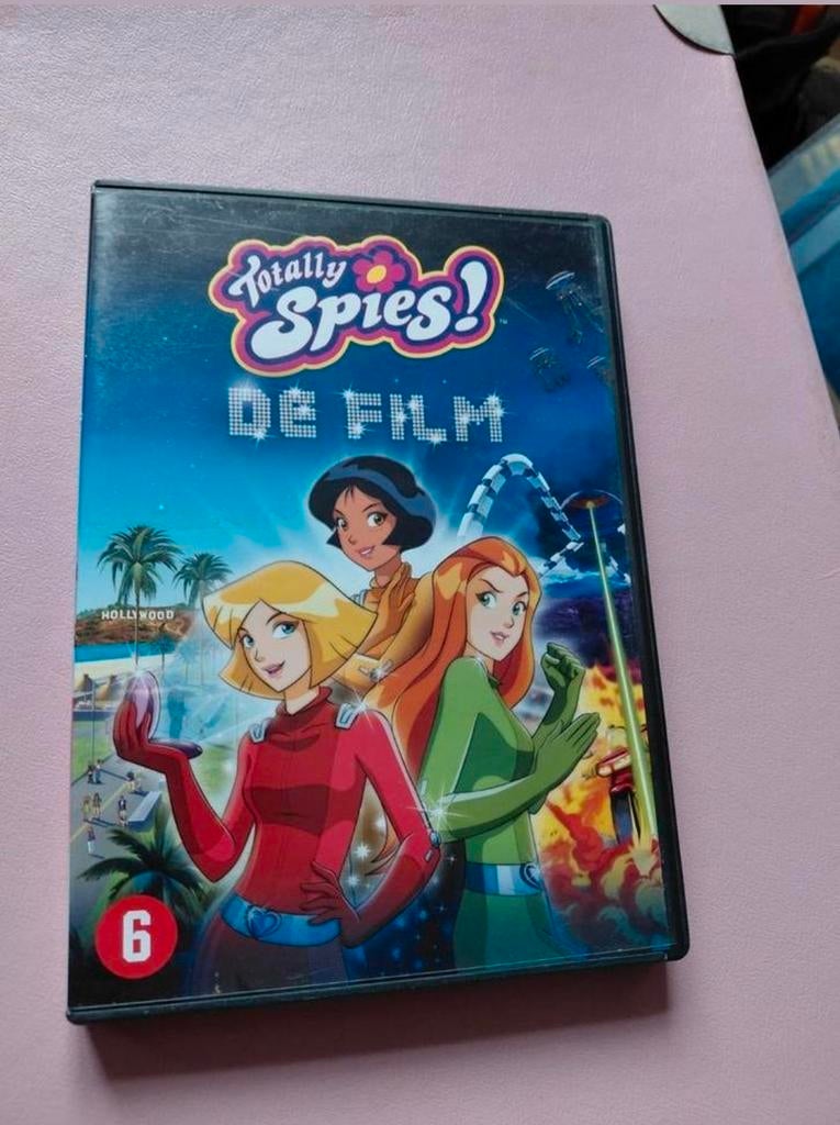 Totally spies de film dvd. Fox kids. Jetix., Cd's en Dvd's, Tekenfilm, Amerikaans, Ophalen of Verzenden, Zo goed als nieuw
